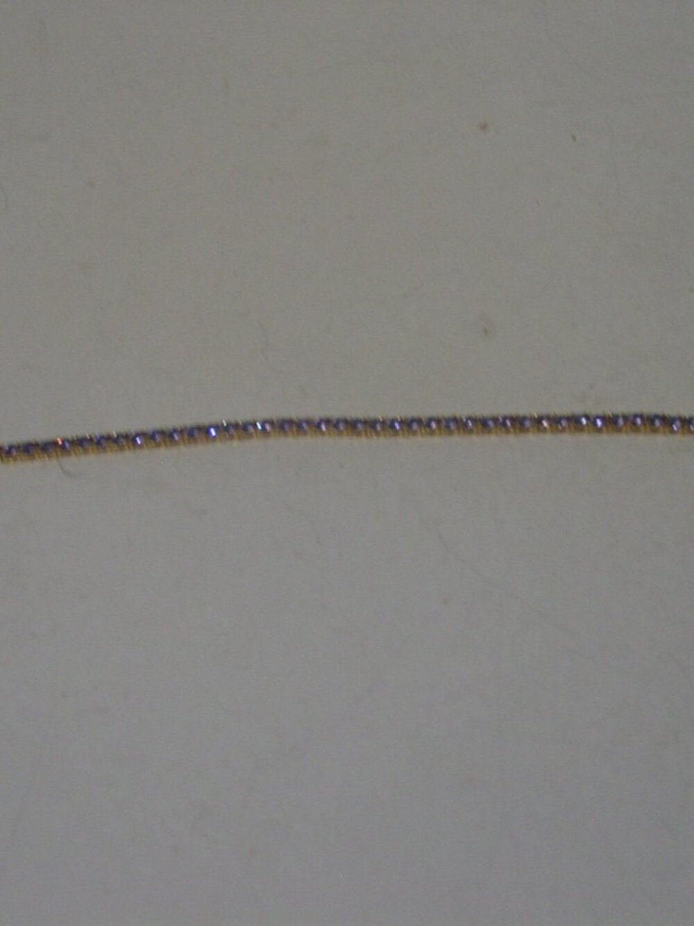 Joan Rivers Purple Stones Tennis Bracelet